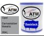 Preview: Opel, Damastsilber Metallic, 994L: 1L Lackdose, von ATW Autoteile West.